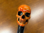 Skull Head Walking Stick – 42 inch ( can cut shorter) - the Dullahan Collection