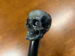 Skull Head Walking Stick – 42 inch ( can cut shorter) - the Dullahan Collection