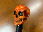 Skull Head Walking Stick – 42 inch ( can cut shorter) - the Dullahan Collection m