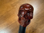 Skull Head Walking Stick – 42 inch ( can cut shorter) - the Dullahan Collection