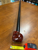 Skull Head Walking Stick – 42 inch ( can cut shorter) - the Dullahan Collection