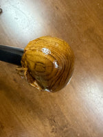 Skull Head Walking Stick – 42 inch ( can cut shorter) - the Dullahan Collection