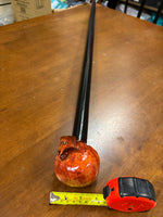 Skull Head Walking Stick – 42 inch ( can cut shorter) - the Dullahan Collection