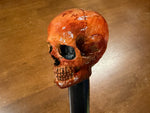 Skull Head Walking Stick – 42 inch ( can cut shorter) - the Dullahan Collection