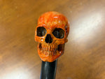 Skull Head Walking Stick – 42 inch ( can cut shorter) - the Dullahan Collection