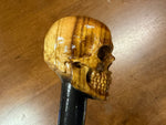 Skull Head Walking Stick – 42 inch ( can cut shorter) - the Dullahan Collection