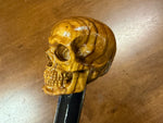 Skull Head Walking Stick – 42 inch ( can cut shorter) - the Dullahan Collection
