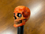 Skull Head Walking Stick – 42 inch ( can cut shorter) - the Dullahan Collection