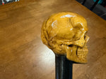 Skull Head Walking Stick – 42 inch ( can cut shorter) - the Dullahan Collection