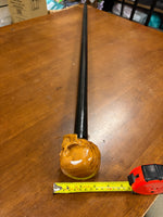 Skull Head Walking Stick – 42 inch ( can cut shorter) - the Dullahan Collection