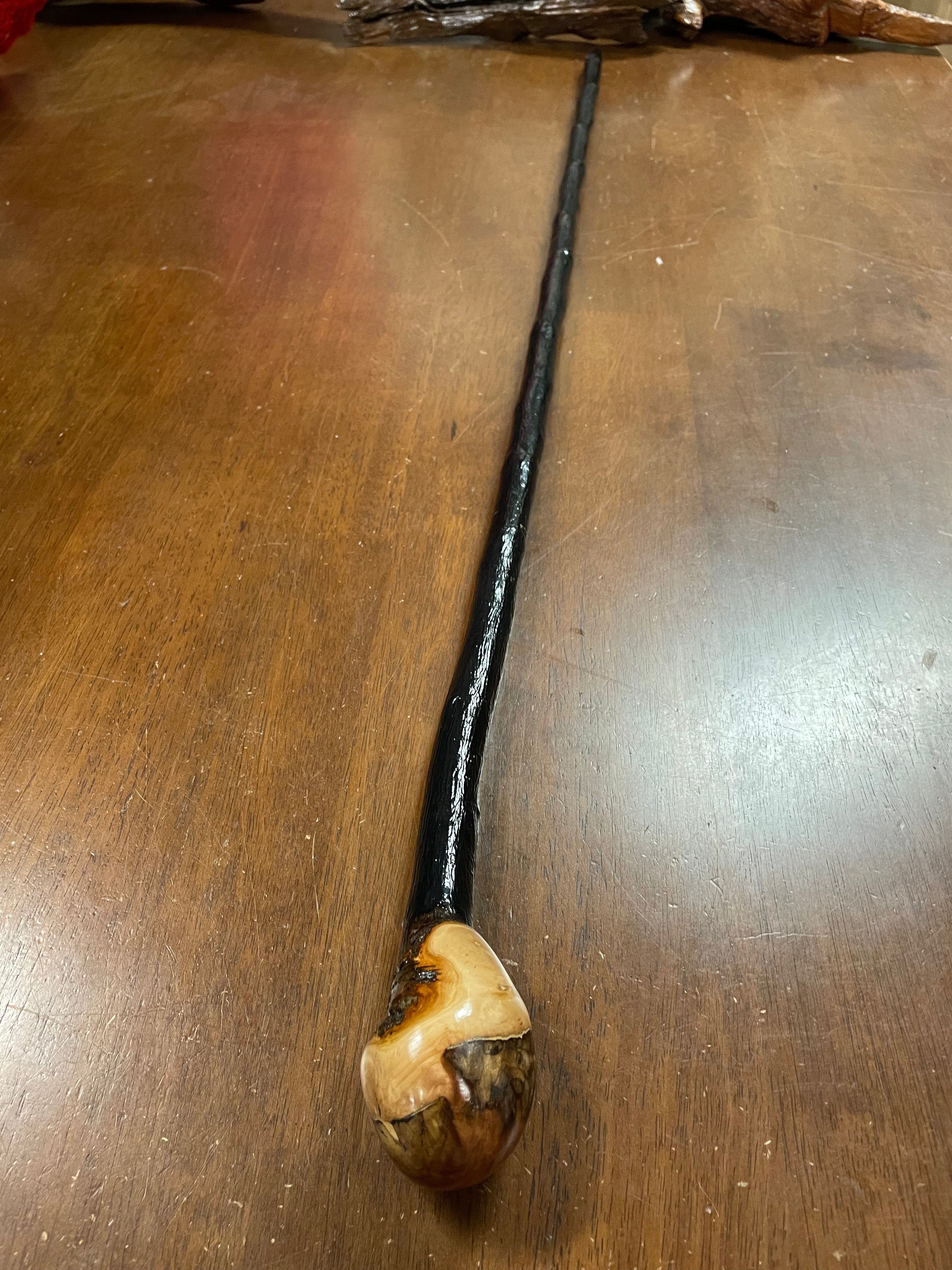 Blackthorn Walking Stick 37 1/2 inch  - Handmade in Irelan
