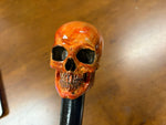Skull Head Walking Stick – 42 inch ( can cut shorter) - the Dullahan Collection