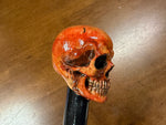 Skull Head Walking Stick – 42 inch ( can cut shorter) - the Dullahan Collection