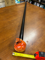 Skull Head Walking Stick – 42 inch ( can cut shorter) - the Dullahan Collection