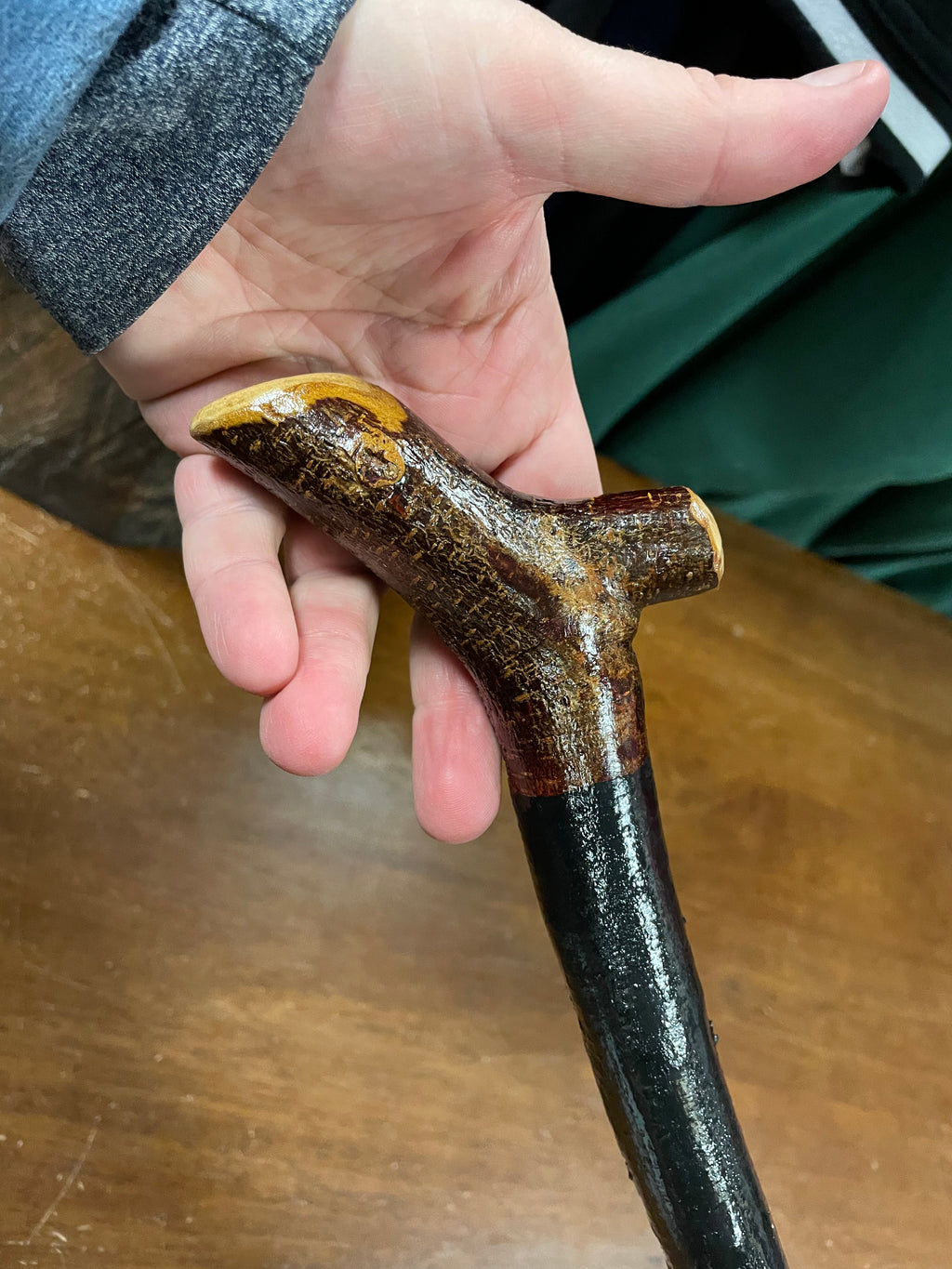 Blackthorn Walking Stick 38 inch  - Handmade in Irelan