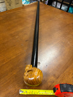 Skull Head Walking Stick – 42 inch ( can cut shorter) - the Dullahan Collection