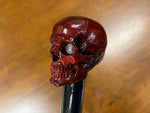 Skull Head Walking Stick – 42 inch ( can cut shorter) - the Dullahan Collection