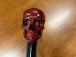 Skull Head Walking Stick – 42 inch ( can cut shorter) - the Dullahan Collection
