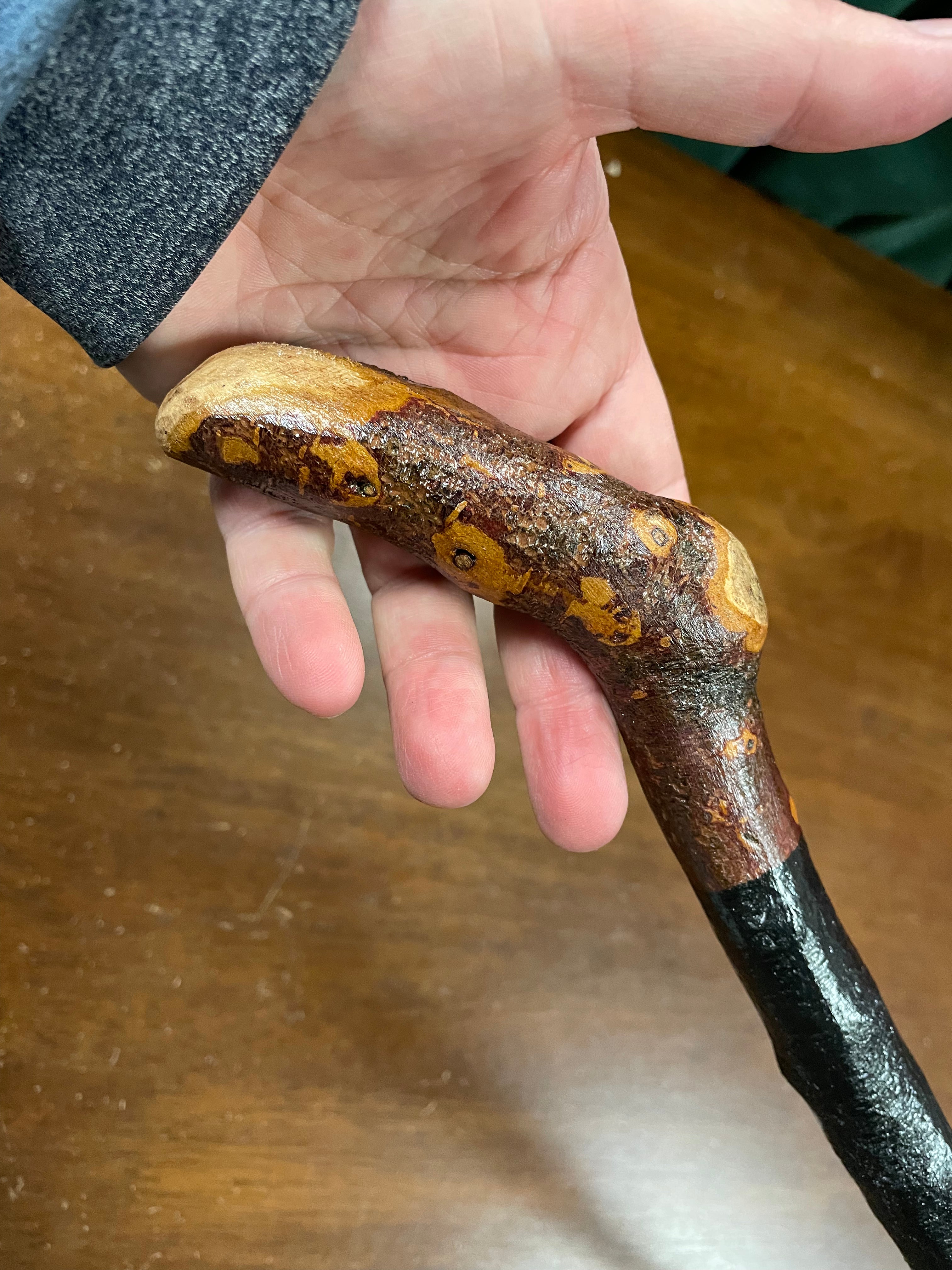 Blackthorn Walking Stick 35 1/2 inch  - Handmade in Irelan