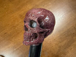 Skull Head Walking Stick – 42 inch ( can cut shorter) - the Dullahan Collection