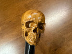 Skull Head Walking Stick – 42 inch ( can cut shorter) - the Dullahan Collection