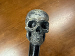 Skull Head Walking Stick – 42 inch ( can cut shorter) - the Dullahan Collection