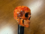 Skull Head Walking Stick – 42 inch ( can cut shorter) - the Dullahan Collection