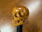 Skull Head Walking Stick – 42 inch ( can cut shorter) - the Dullahan Collection