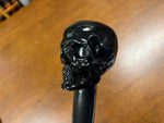 Skull Head Walking Stick – 42 inch ( can cut shorter) - the Dullahan Collection