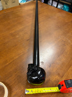 Skull Head Walking Stick – 42 inch ( can cut shorter) - the Dullahan Collection