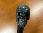 Skull Head Walking Stick – 42 inch ( can cut shorter) - the Dullahan Collection