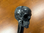 Skull Head Walking Stick – 42 inch ( can cut shorter) - the Dullahan Collection