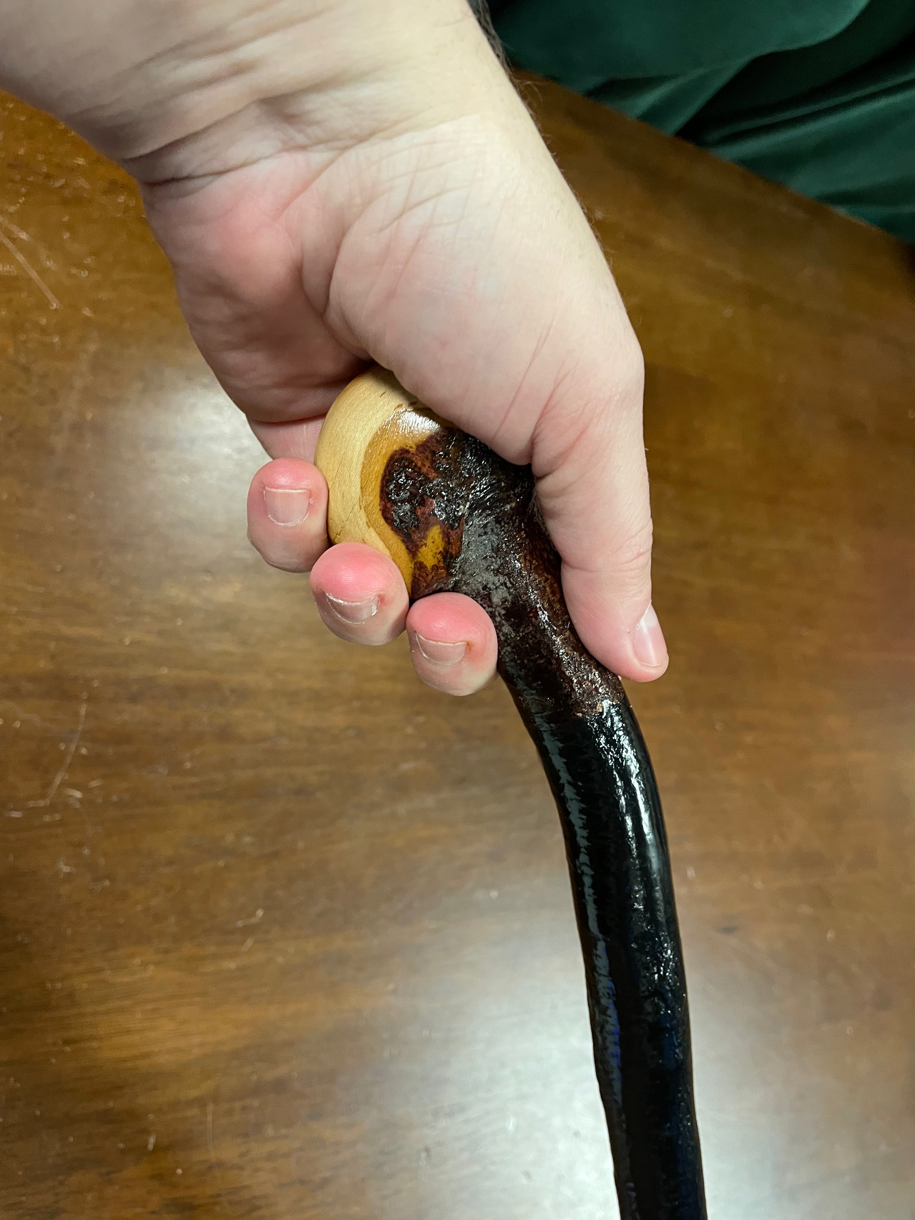 Blackthorn Walking Stick 39 inch  - Handmade in Irelan