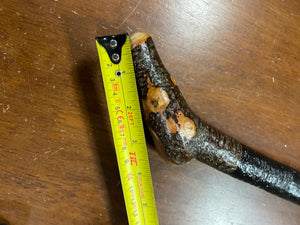 Blackthorn Walking Stick 34 1/2 inch  - Handmade in Ireland