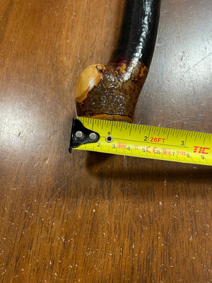 Blackthorn Walking Stick 34 3/4 inch  - Handmade in Ireland