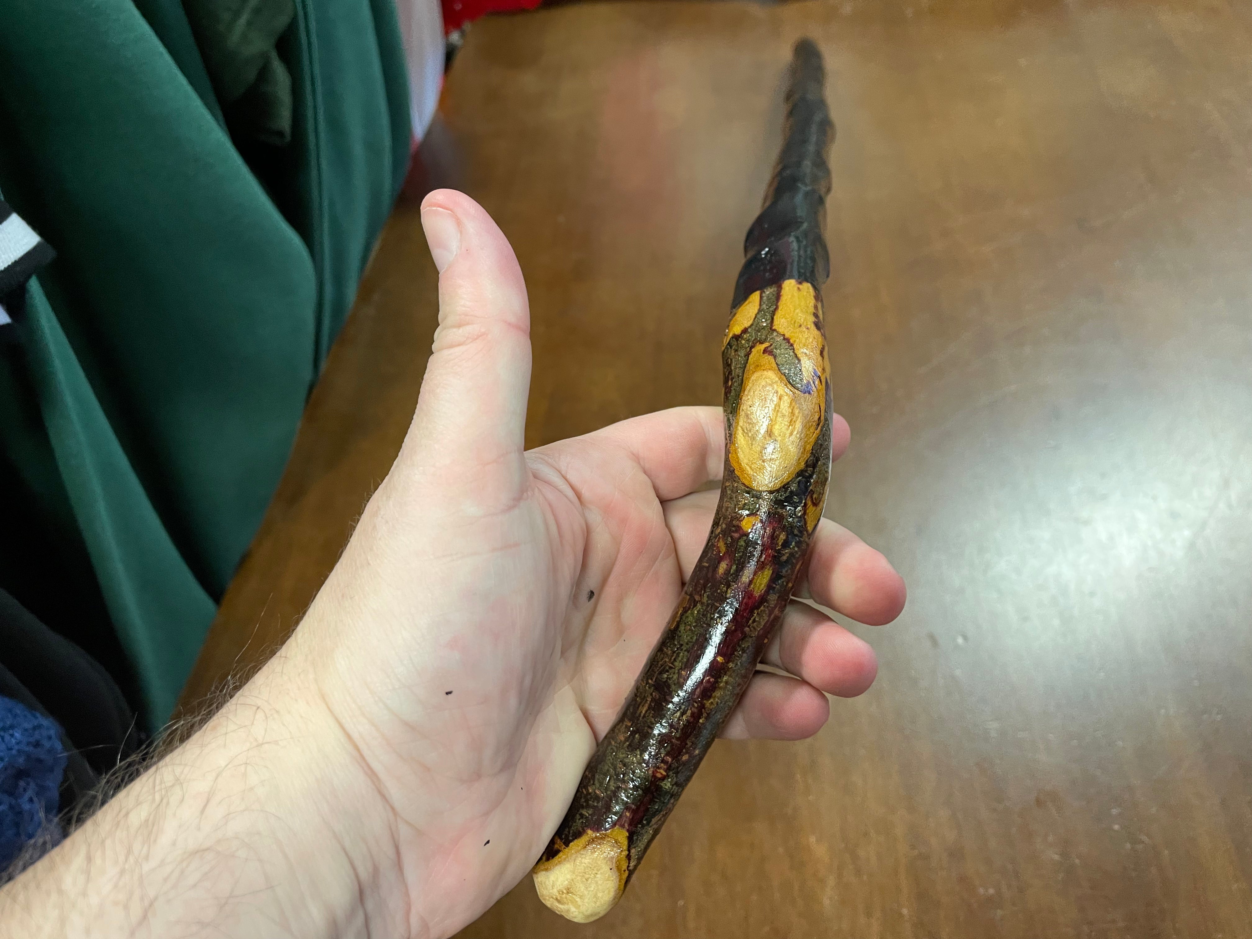 Blackthorn Walking Stick 34 inch  - Handmade in Ireland