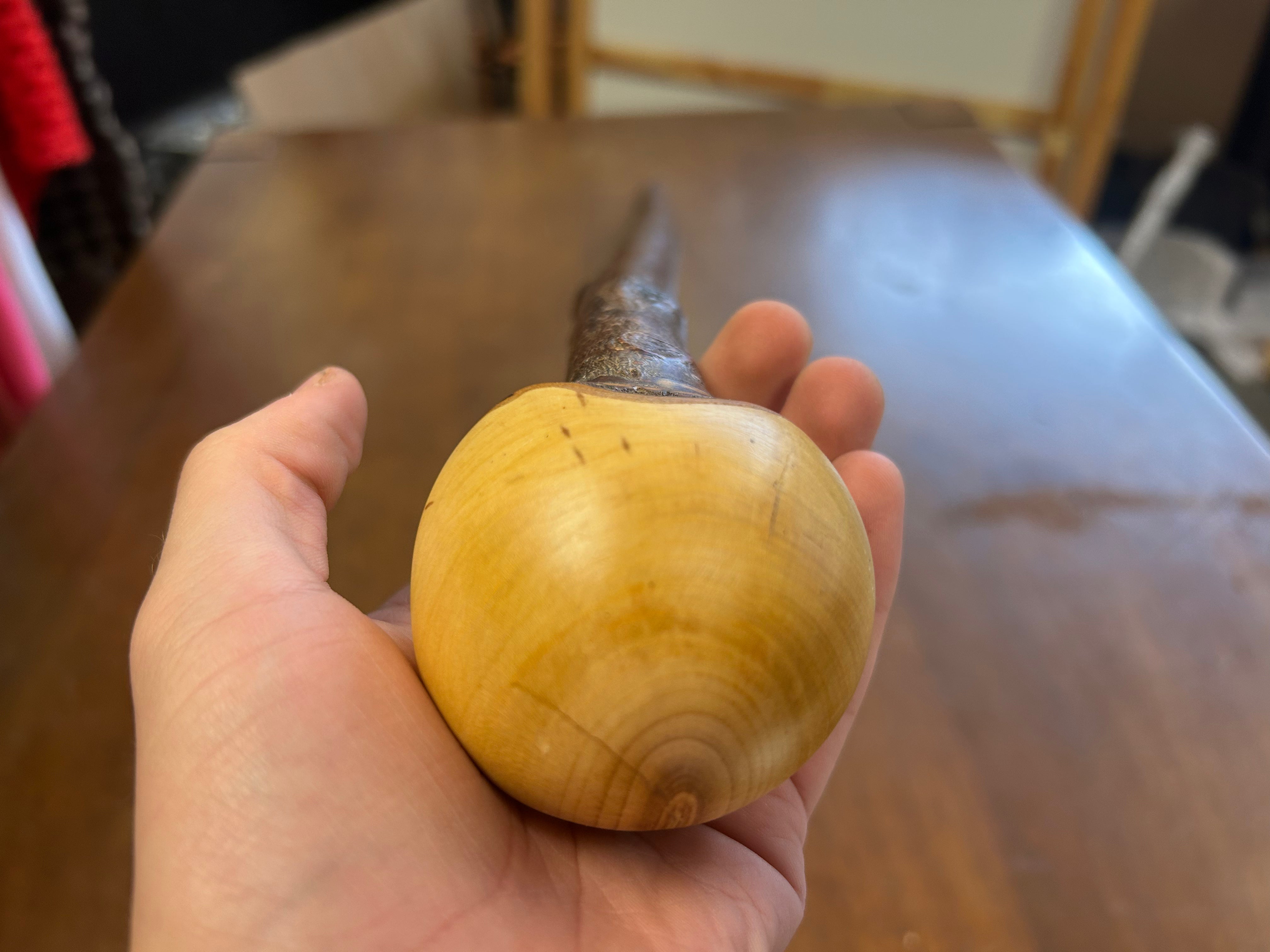 Blackthorn Walking Stick 38 3/4 inch - Handmade in Ireland