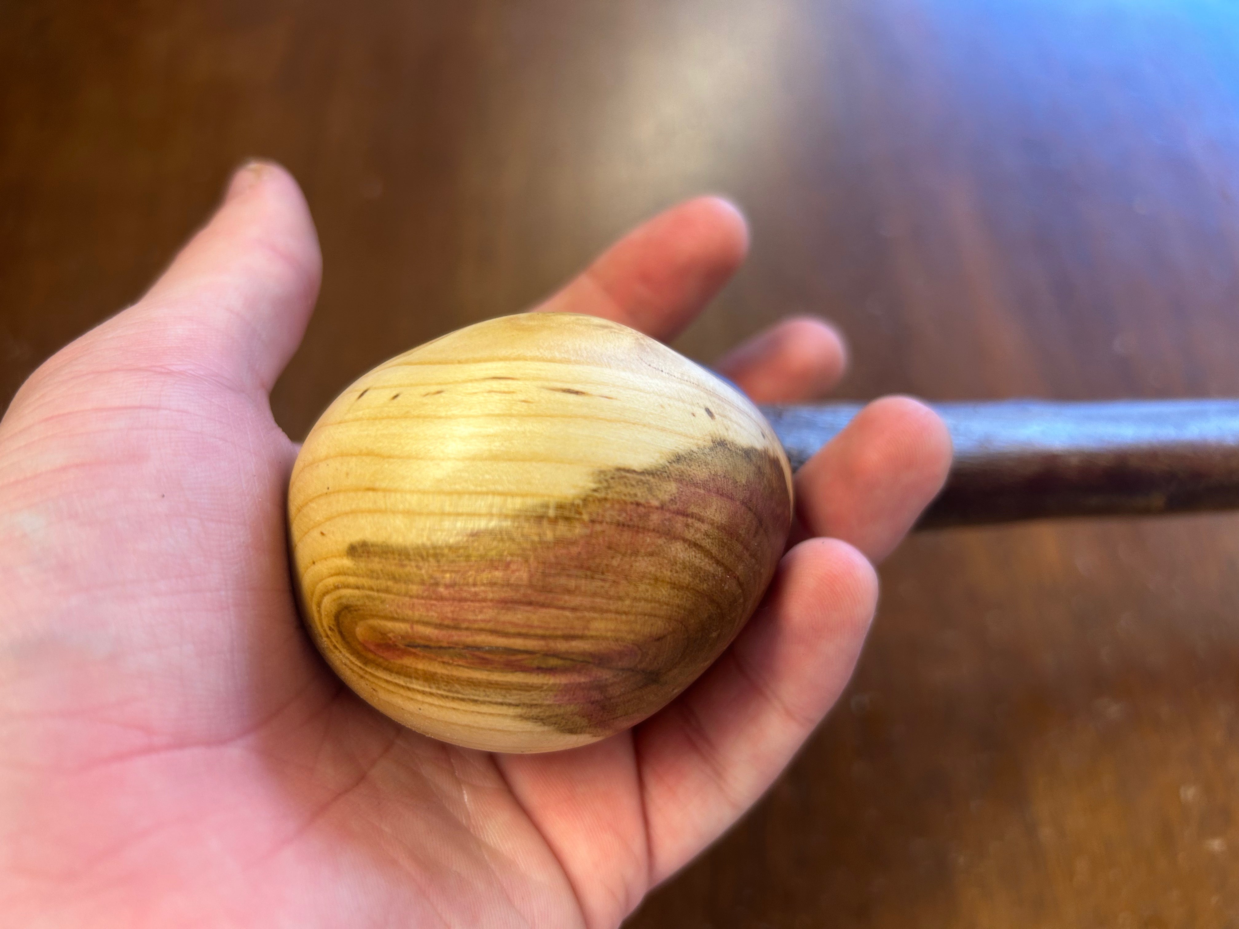 Blackthorn Walking Stick 38 3/4 inch - Handmade in Ireland