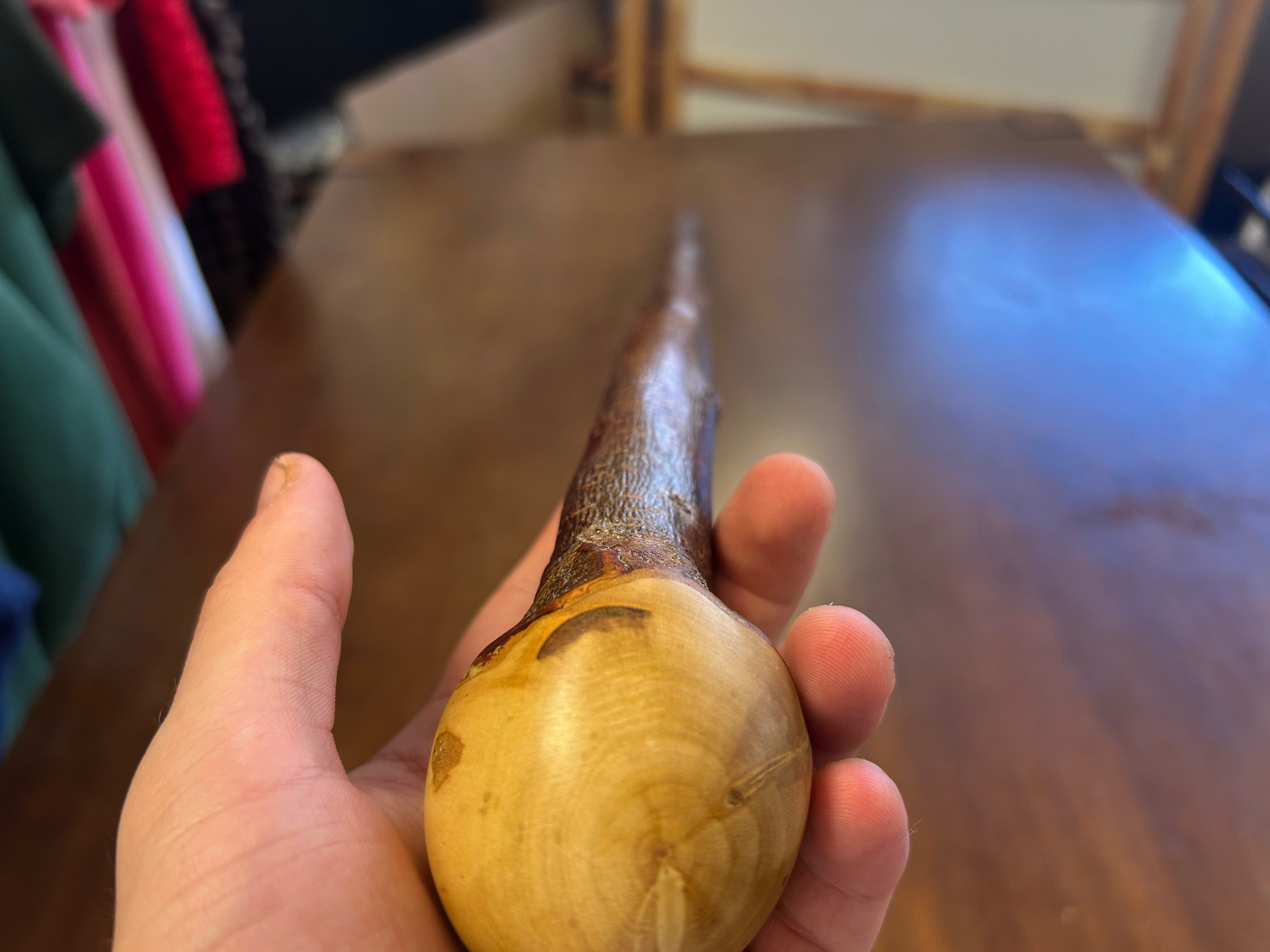 Blackthorn Walking Stick 38 3/4 inch - Handmade in Ireland