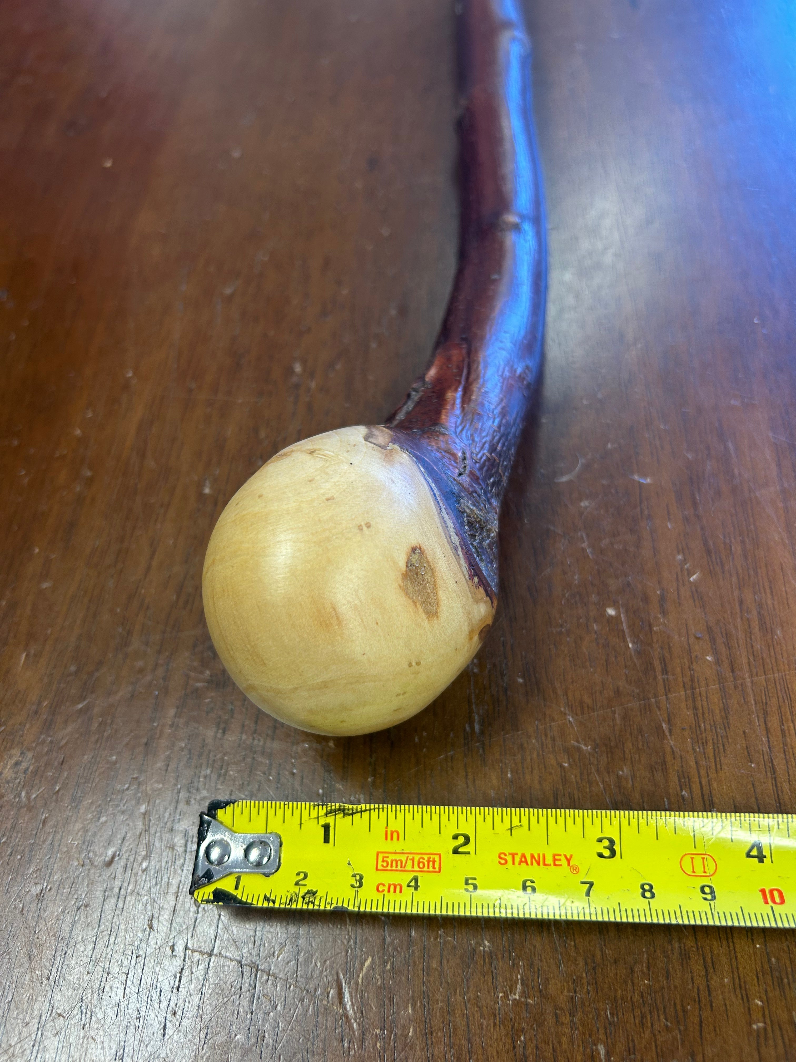 Blackthorn Walking Stick 38 3/4 inch - Handmade in Ireland