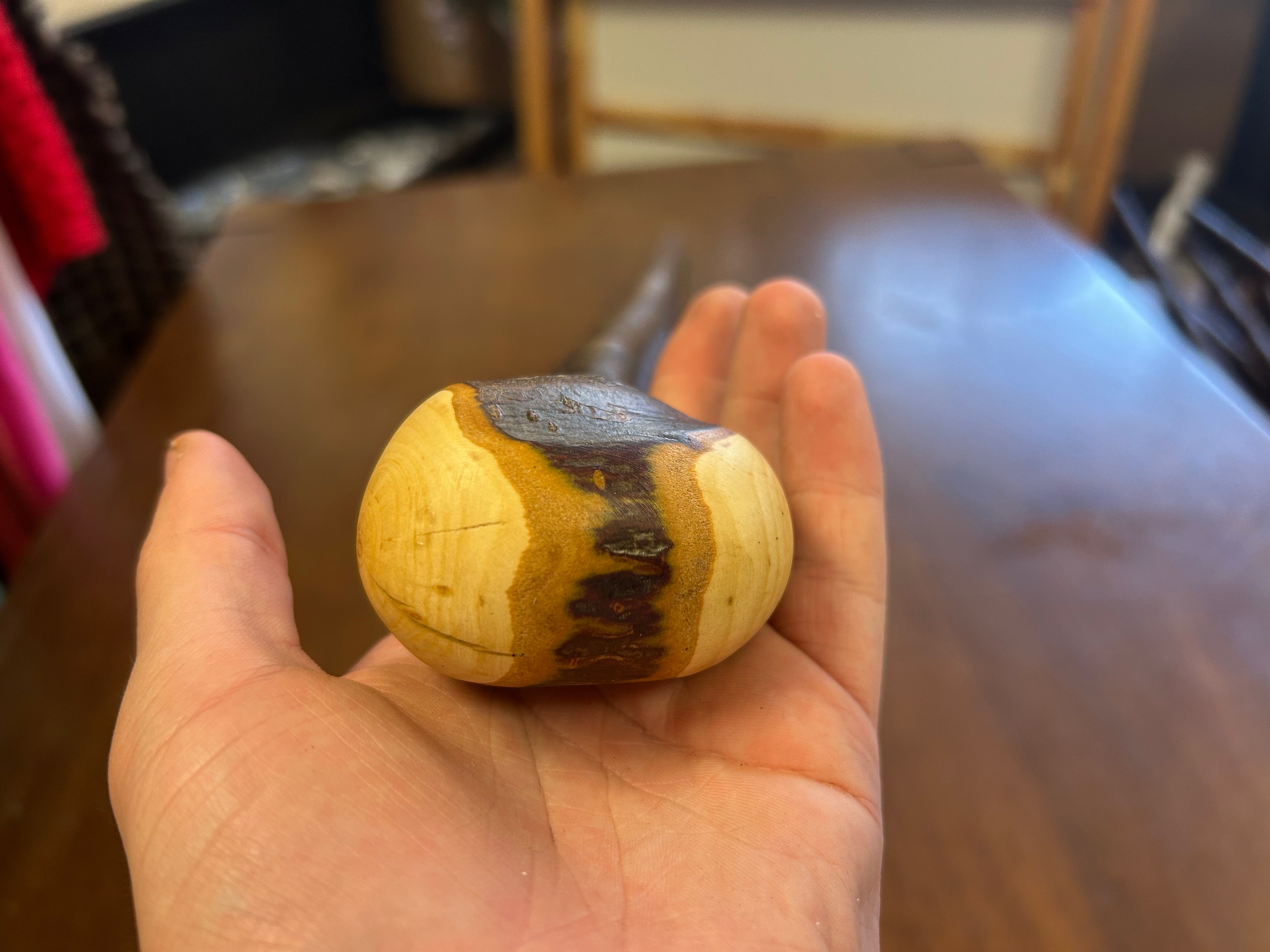 Blackthorn Walking Stick 38 1/4 inch - Handmade in Ireland