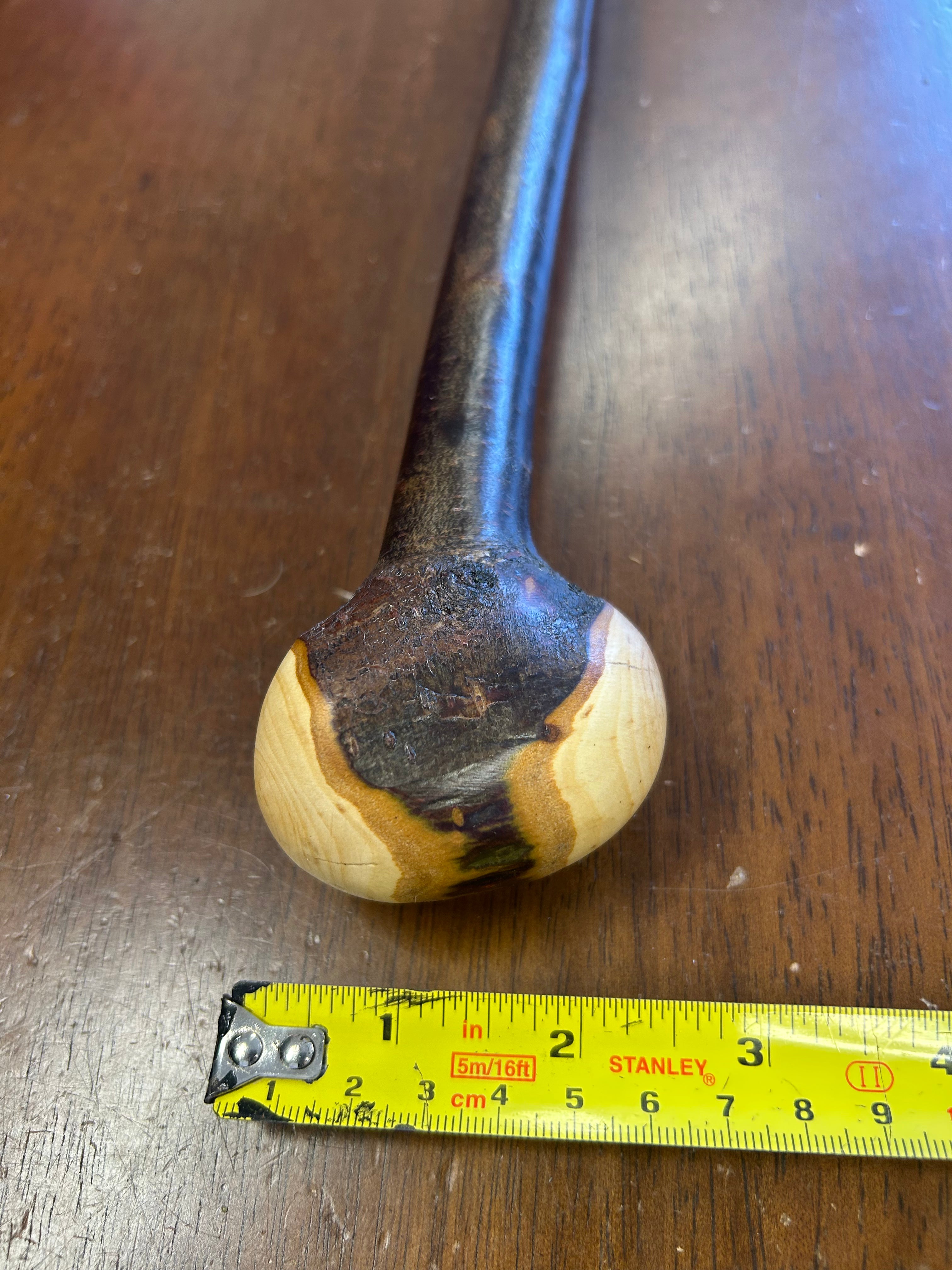 Blackthorn Walking Stick 38 1/4 inch - Handmade in Ireland