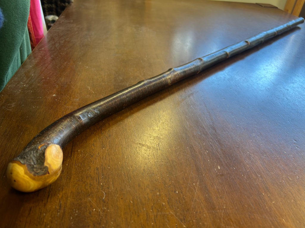 Blackthorn Walking Stick 39 1/4 inch - Handmade in Ireland