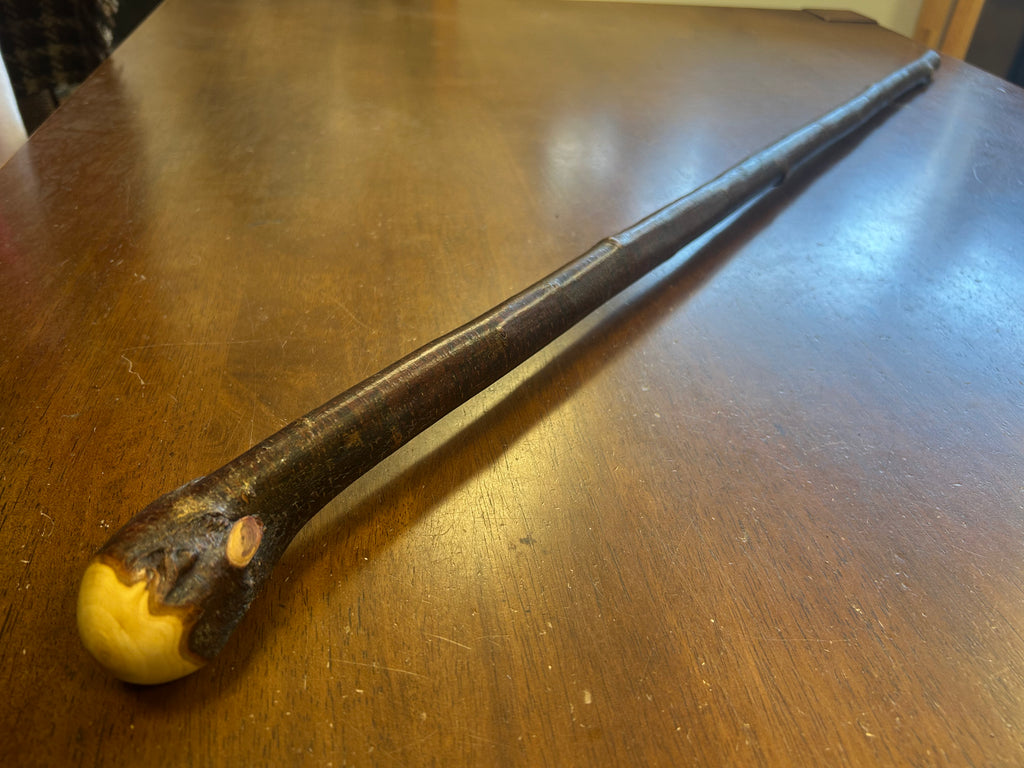 Blackthorn Walking Stick 37 inch - Handmade in Ireland