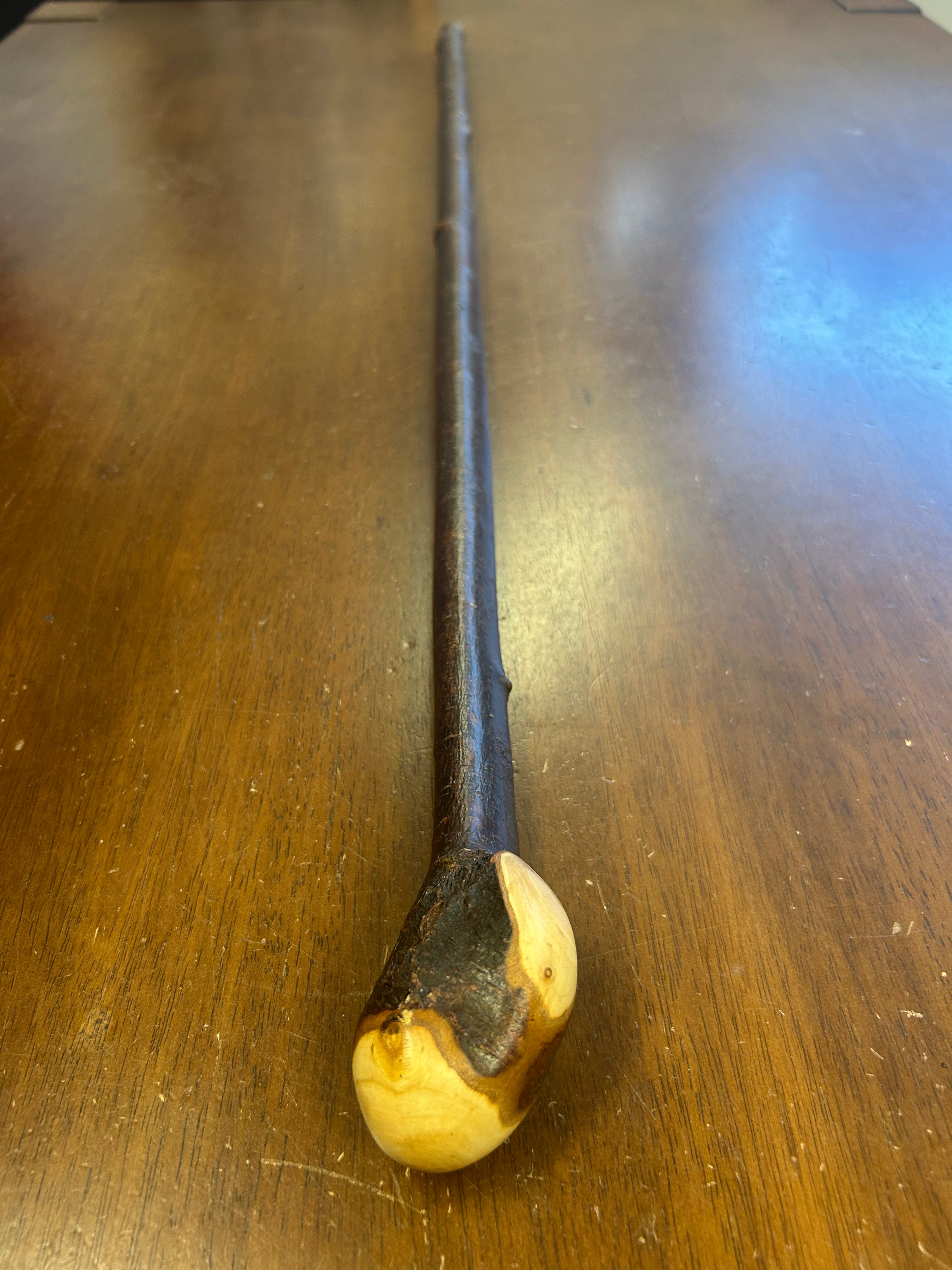 Blackthorn Walking Stick 37 inch - Handmade in Ireland