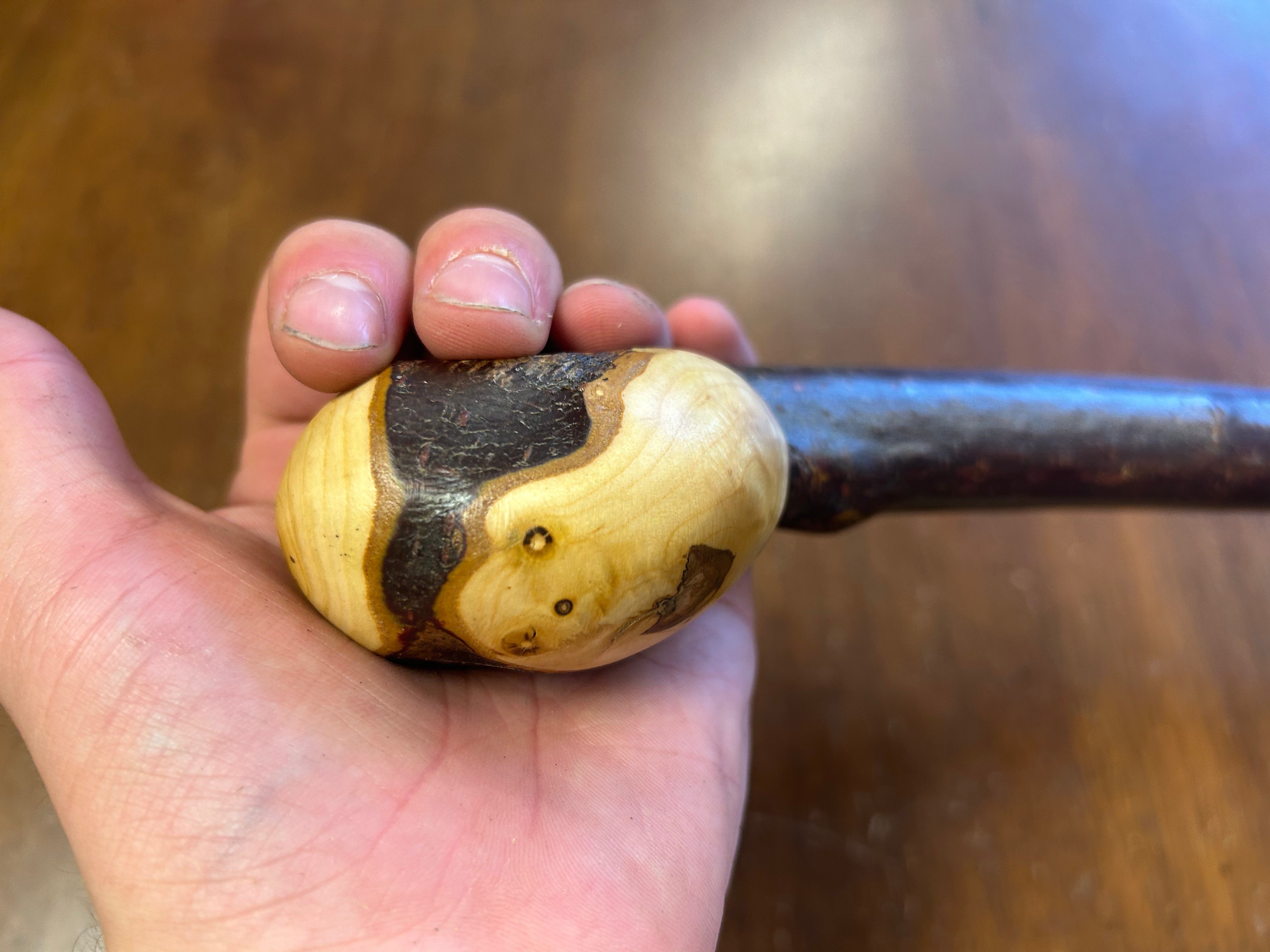 Blackthorn Walking Stick 39 1/2 inch - Handmade in Ireland