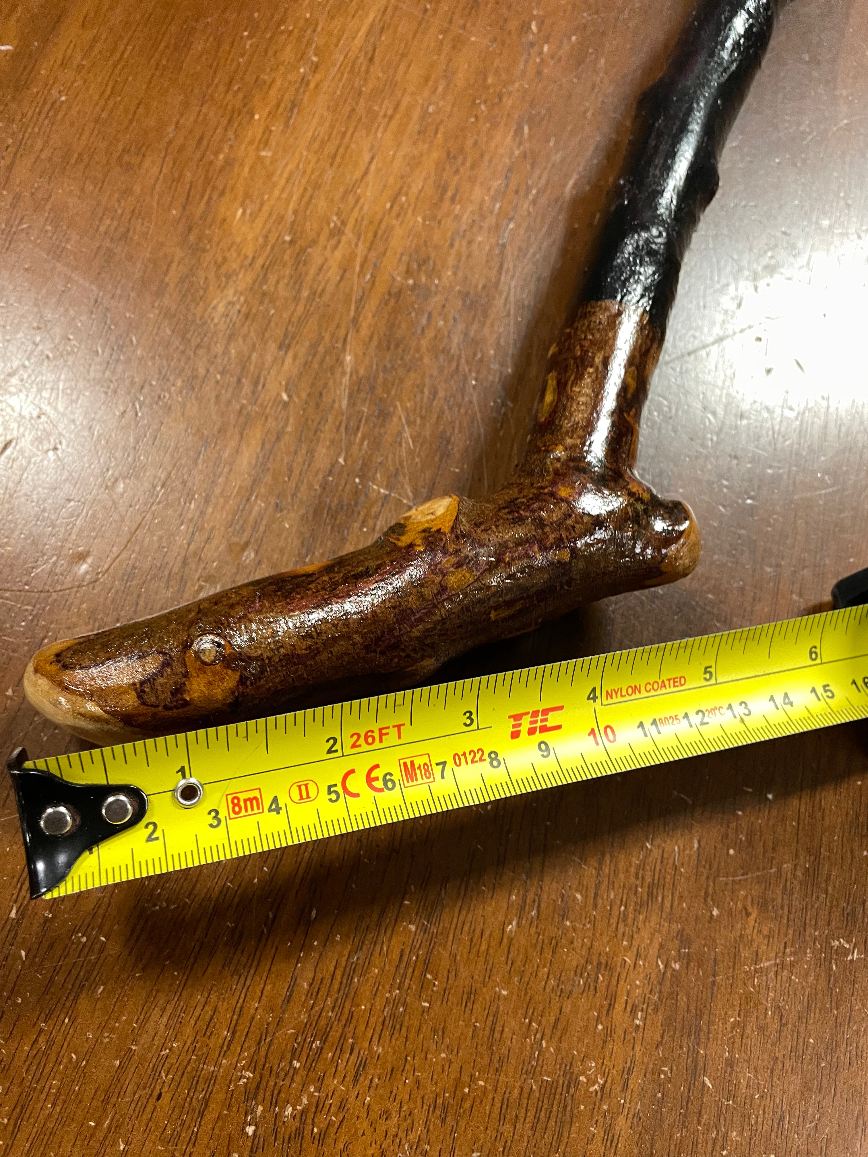 Blackthorn Walking Stick 36 1/2 inch  - Handmade in Ireland