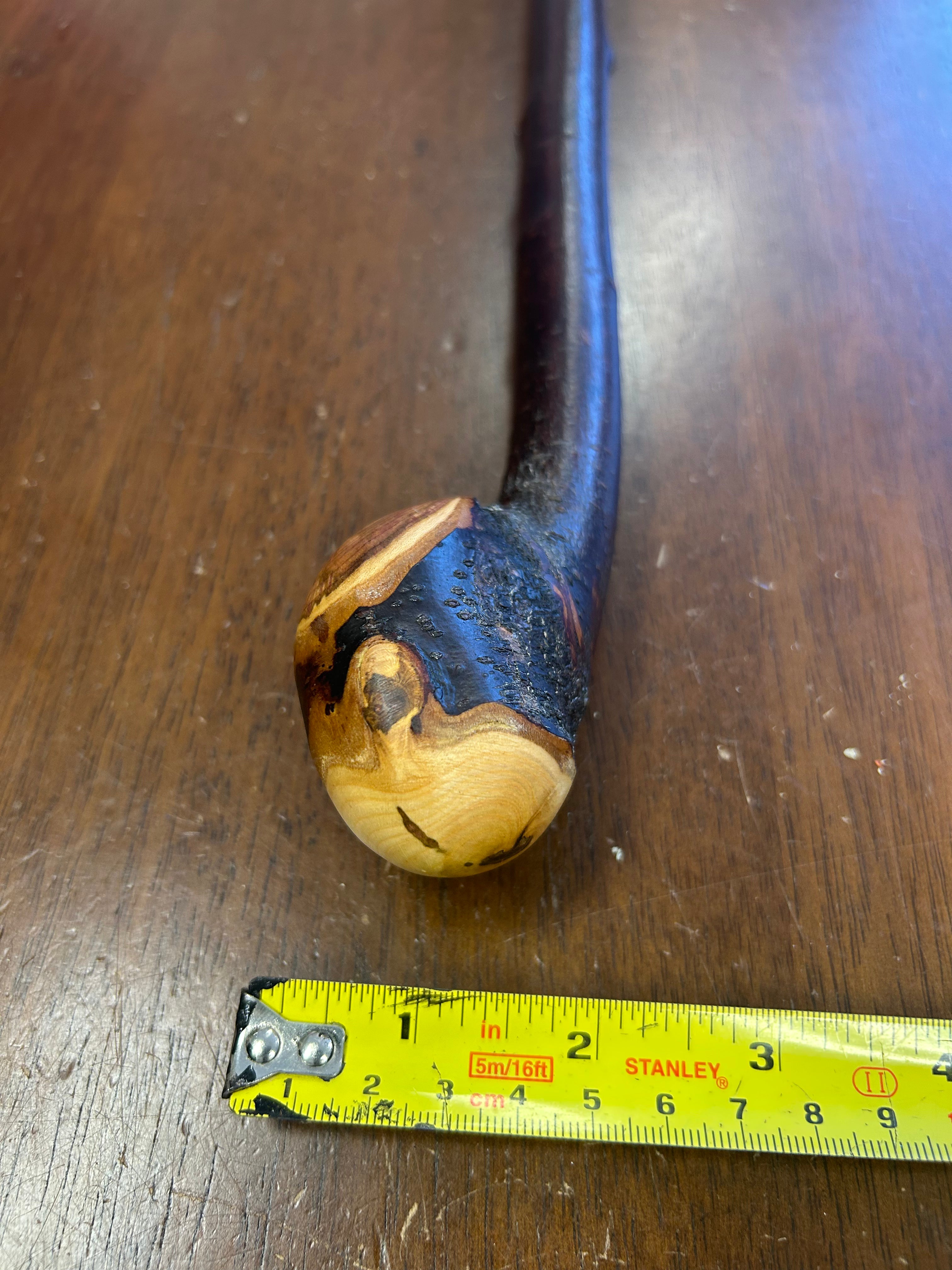 Blackthorn Walking Stick 37 inch - Handmade in Ireland