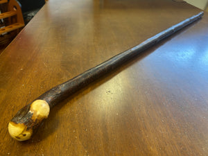 Blackthorn Walking Stick 37 1/4 inch - Handmade in Ireland