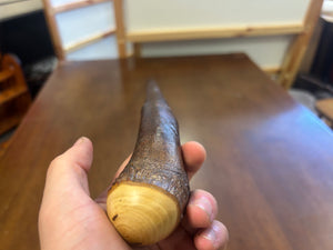 Blackthorn Walking Stick 37 1/4 inch - Handmade in Ireland